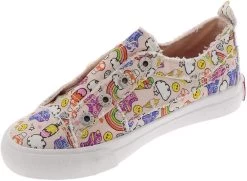 Blowfish Malibu Kids Girls Play-t Sneaker, Fog Gray, 6 Toddler