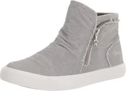 Blowfish Malibu Girls Mylo-k Sneaker, Vapor Smoked, 4 Big Kid