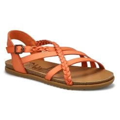 Blowfish Malibu Women's Maddi Sandal - Papaya